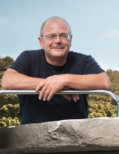 Winzer Uli Metzger