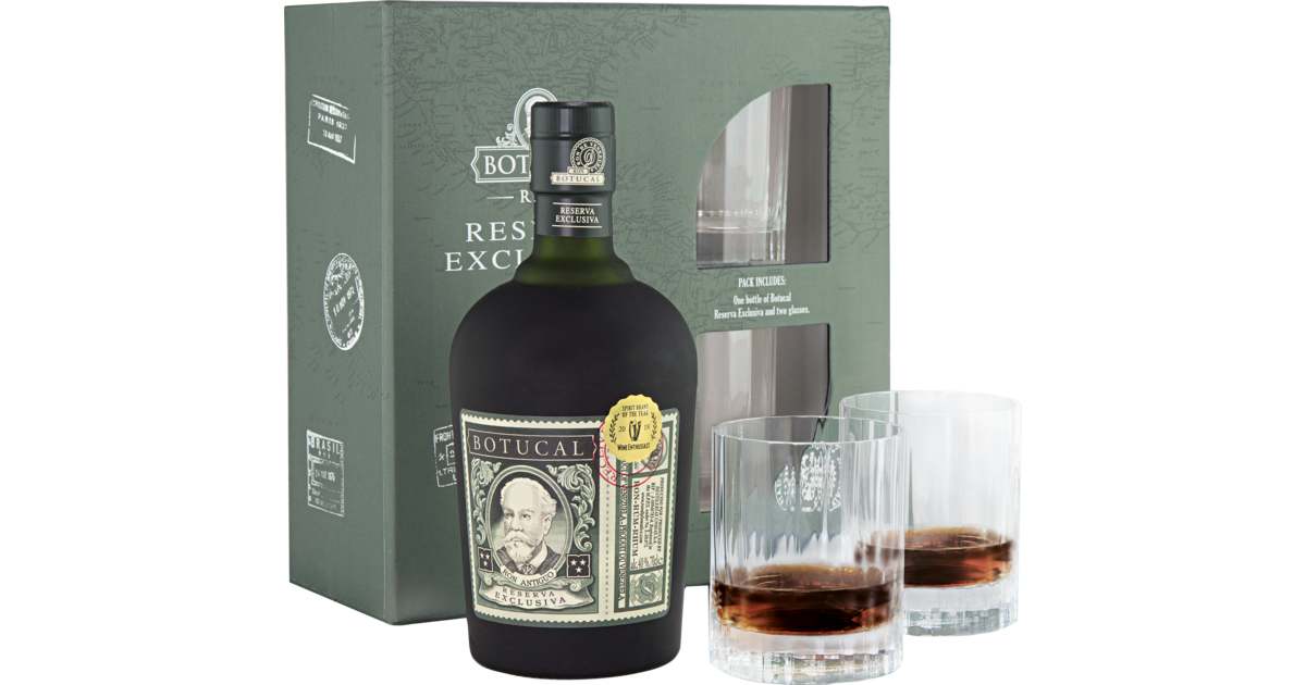 Botucal Rum Reserva Exclusiva Set