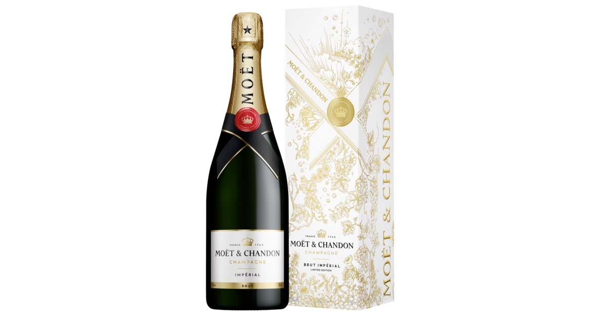 新品未開封　Moët & Chandon Brut Imperial 限定版 Impérial Brut Limited Edition End of Year 2022 in Geschenkbox