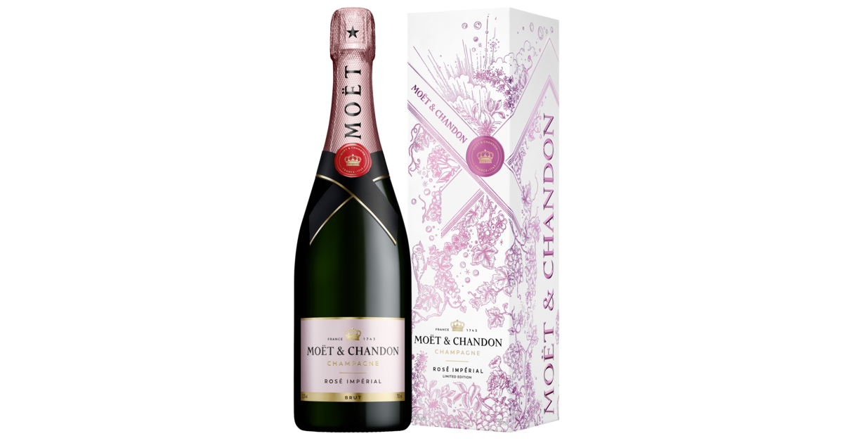 Moet & Chandon Imperial Rose Champagne www.hawesko.de