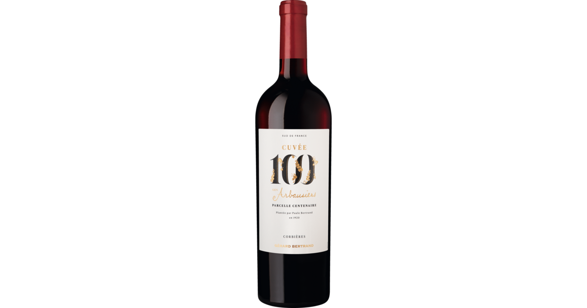 2020 Cuvée 100 Les Arbousiers Corbières AOP Gérard Bertrand