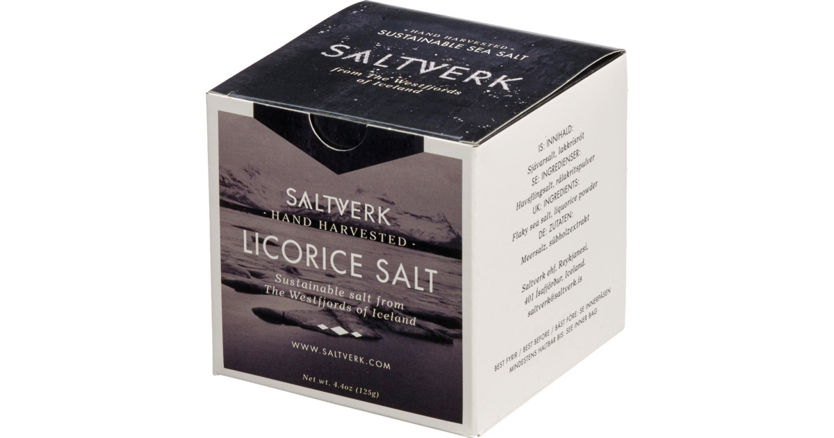 Licorice Salt Meersalzflocken | Hawesko.de