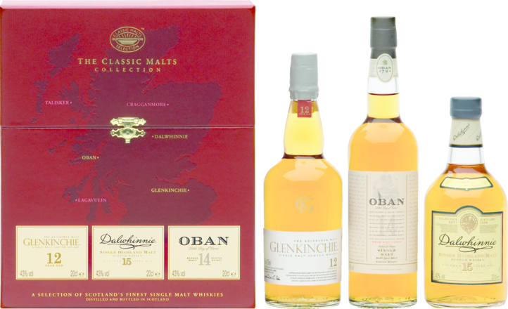 The Classic Malts Collection Gentle Single Malts