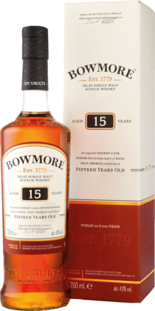 Bowmore 15 Years Islay Single Malt Scotch Whisky