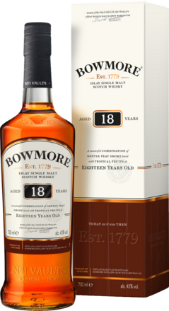 Bowmore 18 Years Islay Single Malt Scotch Whisky