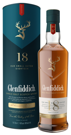 Glenfiddich 18 Single Malt Whisky