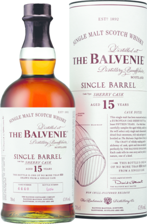 Balvenie 15 Year Old Single Barrel Whisky