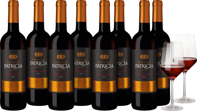 2019 Weinpaket &quot;Condesa Patricia Tempranillo&quot;