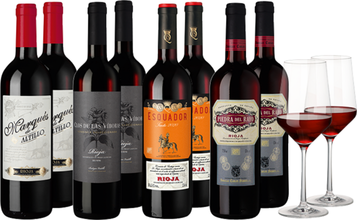 Weinpaket &quot;Spaniens Top-Region: Rioja&quot;