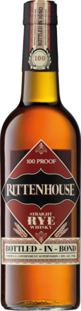 Rittenhouse 100 Proof Straight Rye Whisky