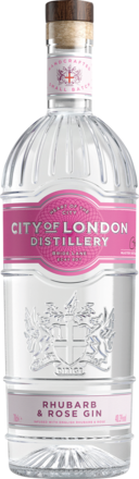 City of London Destillery Rhubarb &amp; Rose Gin