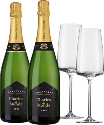 Champagnerpaket &quot;Charles du Monde&quot;