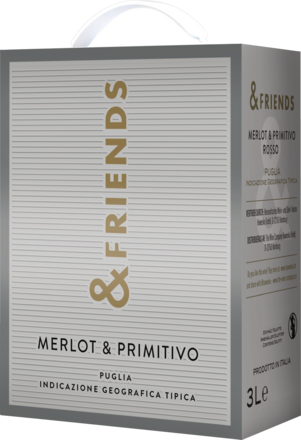 2021 Friends &amp; Grapes Merlot-Primitivo
