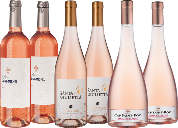 Probierpaket Frankreichs feine Rosés