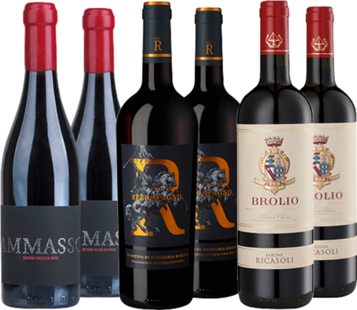 Hawesko De Prisma Italiens Beste Weine Rotwein-Genießerpaket Italien | Hawesko.de