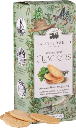 Aromatic Herbs &amp; Olive Oil Crackers
