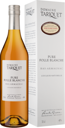 Armagnac Domaine Tariquet Pure Folle Blanche VS