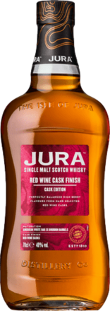 Jura Single Malt Whisky Red Wine Cask Finish