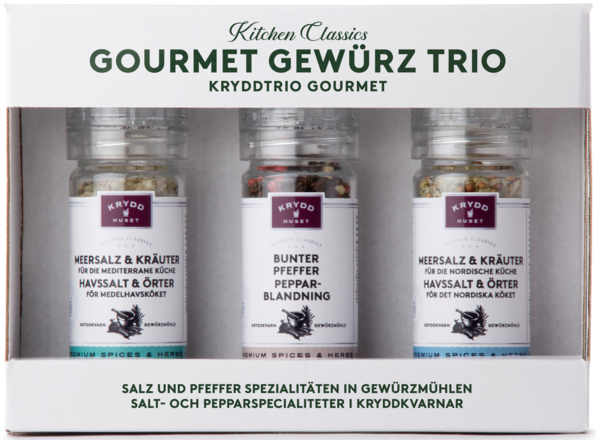 Kryddhuset Gourmet Gewürz Trio