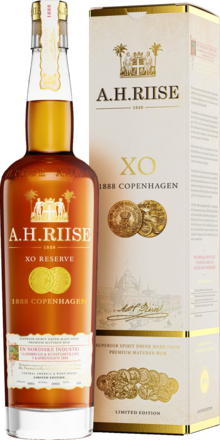 A.H. Riise Rum 1888 XO Copenhagen Gold Medal