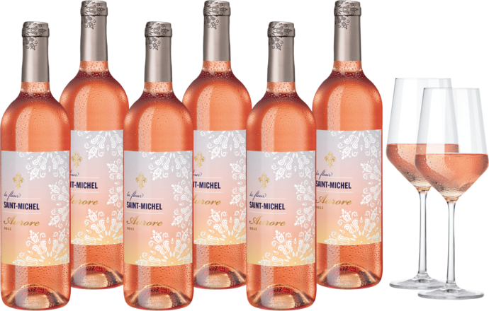 2023 Vorteilspaket La Fleur Saint-Michel Rosé Aurore