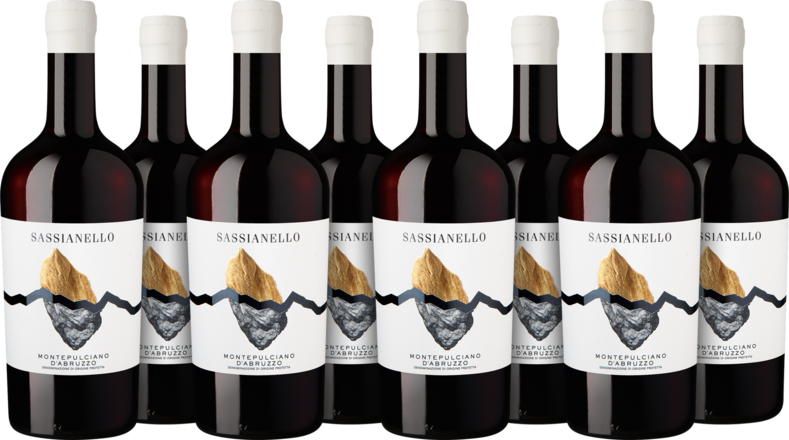 Sassianello Montepulciano &quot;6 Liter&quot; Paket