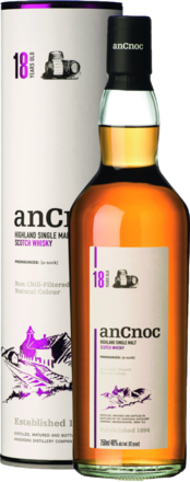 anCnoc 18 Years Old Highland Single Malt