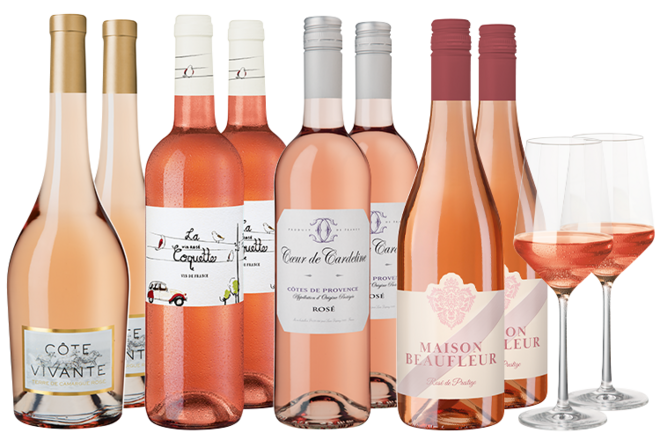 Frankreichs feine Rosés