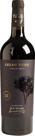 2019 Gelso Nero Nero di Troia 10 Years Anniversary