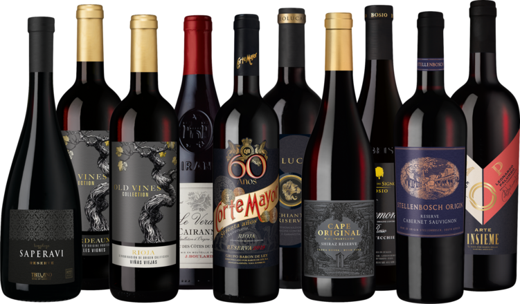 Hawesko&#39;s Finest Rot Paket