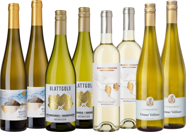 Entdeckerpaket &quot;Goldprämierte Weißweine&quot;