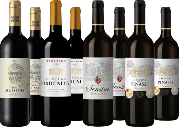 Goldprämiertes-Bordeaux Paket