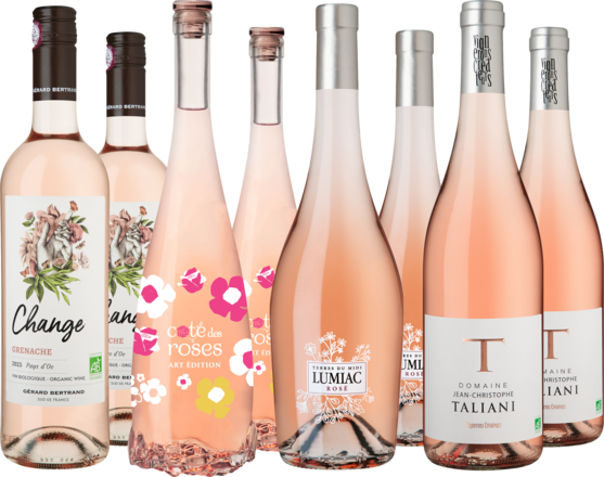Weinpaket Französischer Rosé-Genuss