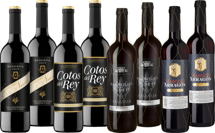 Probierpaket Spaniens fabelhafte Reservas