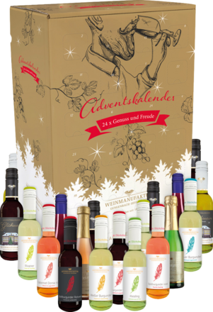 Adventskalender 24 x Genuss und Freude