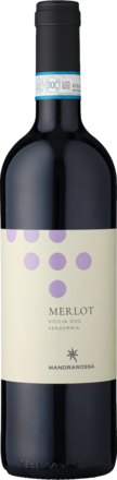 2023 Mandrarossa Rupenera Merlot Bio