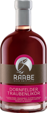 Raabe´s Dornfelder Traubenlikör Pfälzer Geister