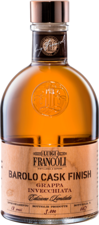 Luigi Francoli Grappa Barolo Cask Finish