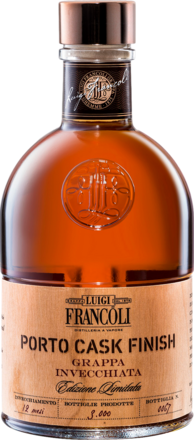 Luigi Francoli Grappa Porto Cask Finish