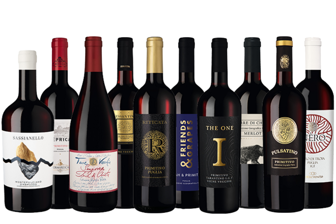 Weinpaket &quot;Empfehlungen aus Süditalien&quot;
