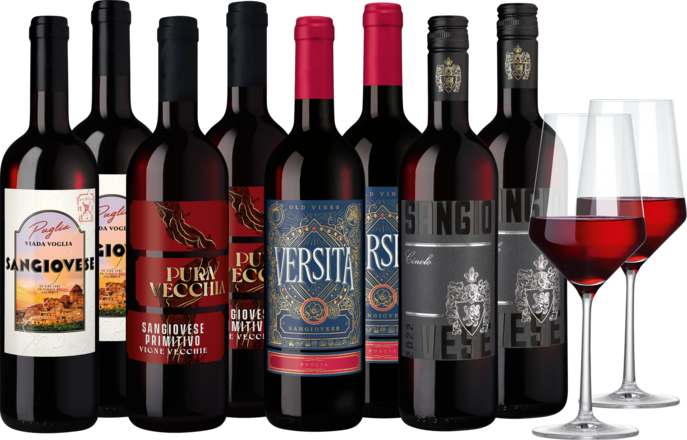 Weinpaket &quot;Feine Sangiovese&quot;