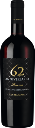 2019 Anniversario 62 Primitivo di Manduria Riserva