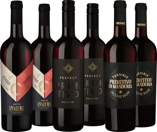 Weinpaket &quot;Best of Primitivo&quot;