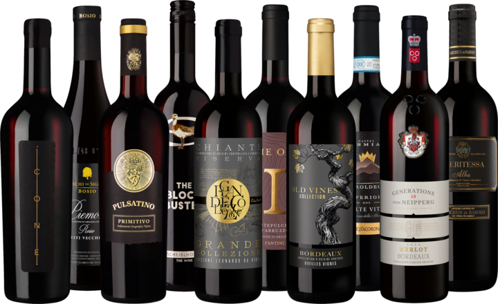 Hawesko&#39;s Finest Rotwein-Paket