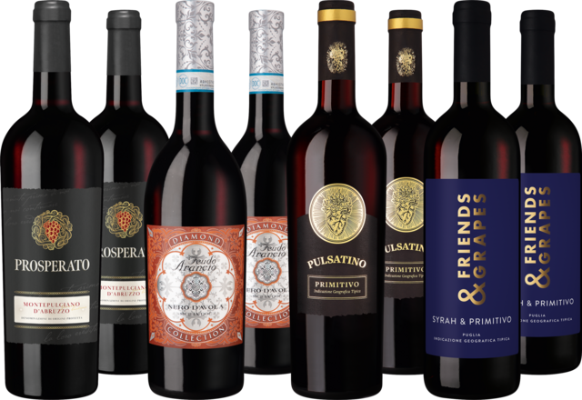 Italenisches Rotwein Mixpaket
