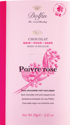 Dolfin Zartbitter Poivre Rose