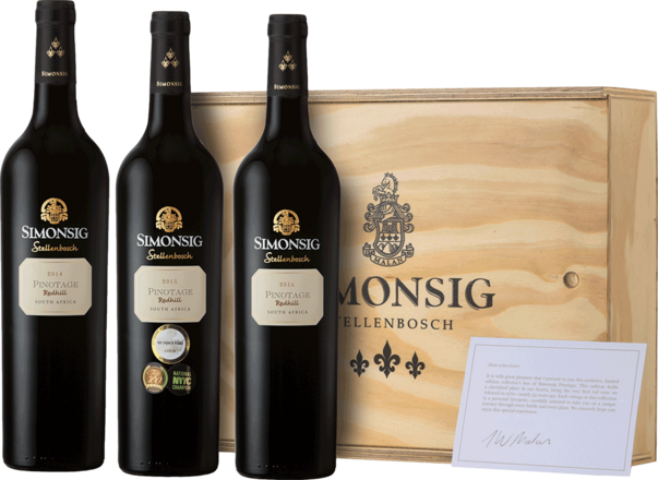 Simonsig Redhill Pinotage Vertical Package