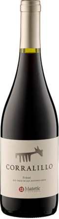 2018 Corralillo Syrah Bio