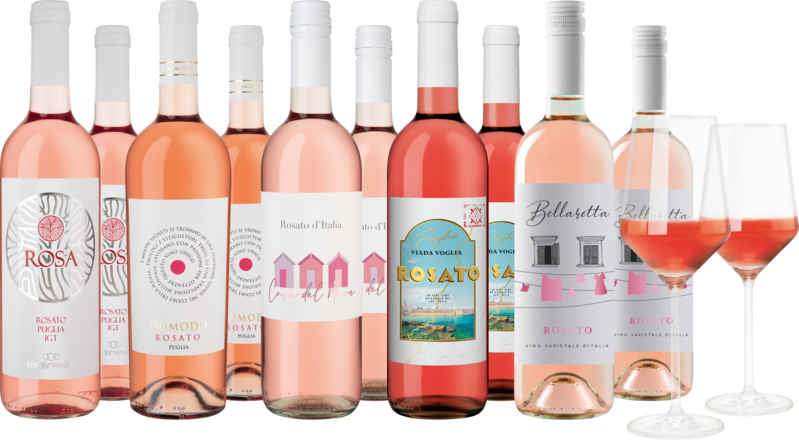 Weinpaket &quot;Italienische Rosato&quot;
