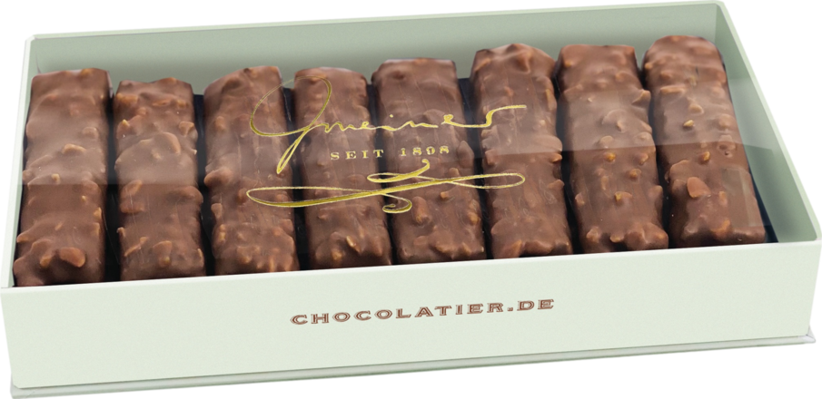 Gmeiner Nougat-Krokant-Stäbchen